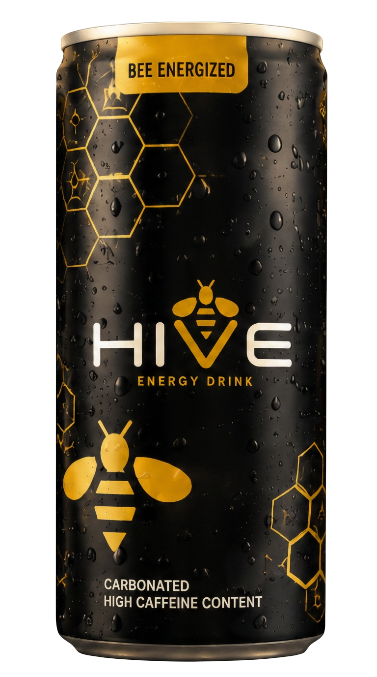 Original — Hive Energy Drink can